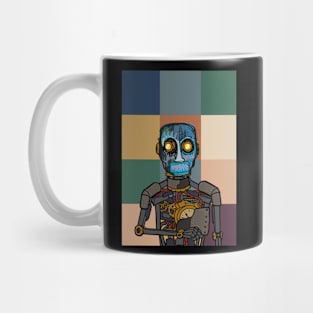 Discover NFT Character - RobotMask Pixel with Street Eyes on TeePublic Mug